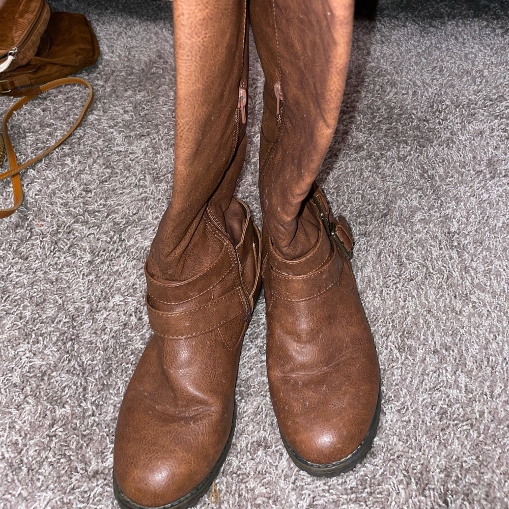 Brown Calf Boots